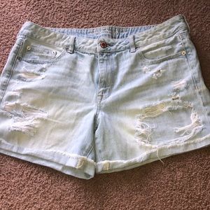 American Eagle Distressed Jean shorts